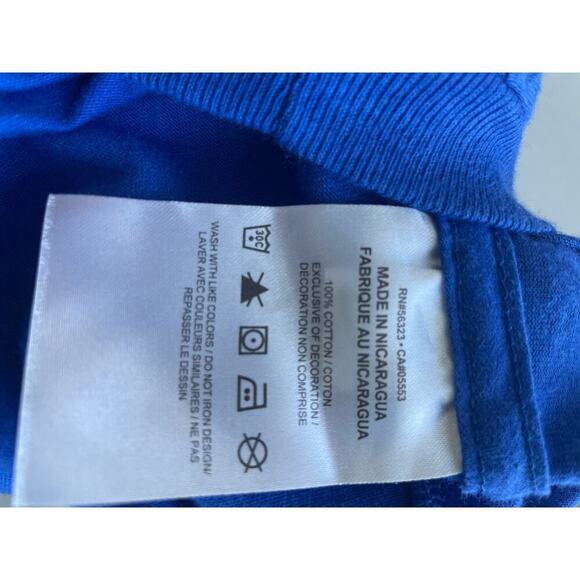 Nike Men’s Sportswear International Graphic T-Shirt Blue Size XXL NEW Logo Tee - Picture 8 of 9